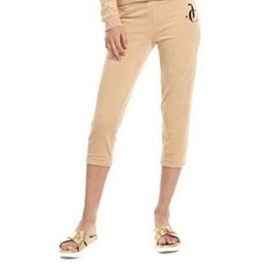 Juicy Couture Cuban Sand  Terry Capri Sz M